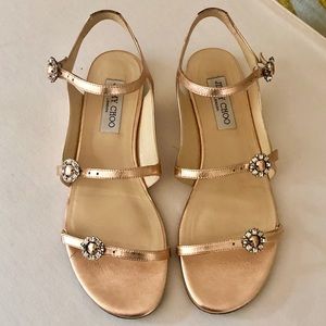 Jimmy Choo Naia Flat Sandals